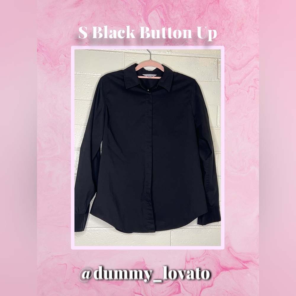 Black Button-Up Shirt